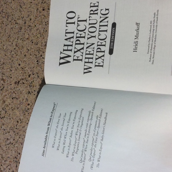 What To Expect When You're Expecting +What To Expect The First Year/BOTH BOOKS - Picture 9 of 9